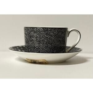 New "Where's Scotty?" flat cup and saucer set by Wedgwood.